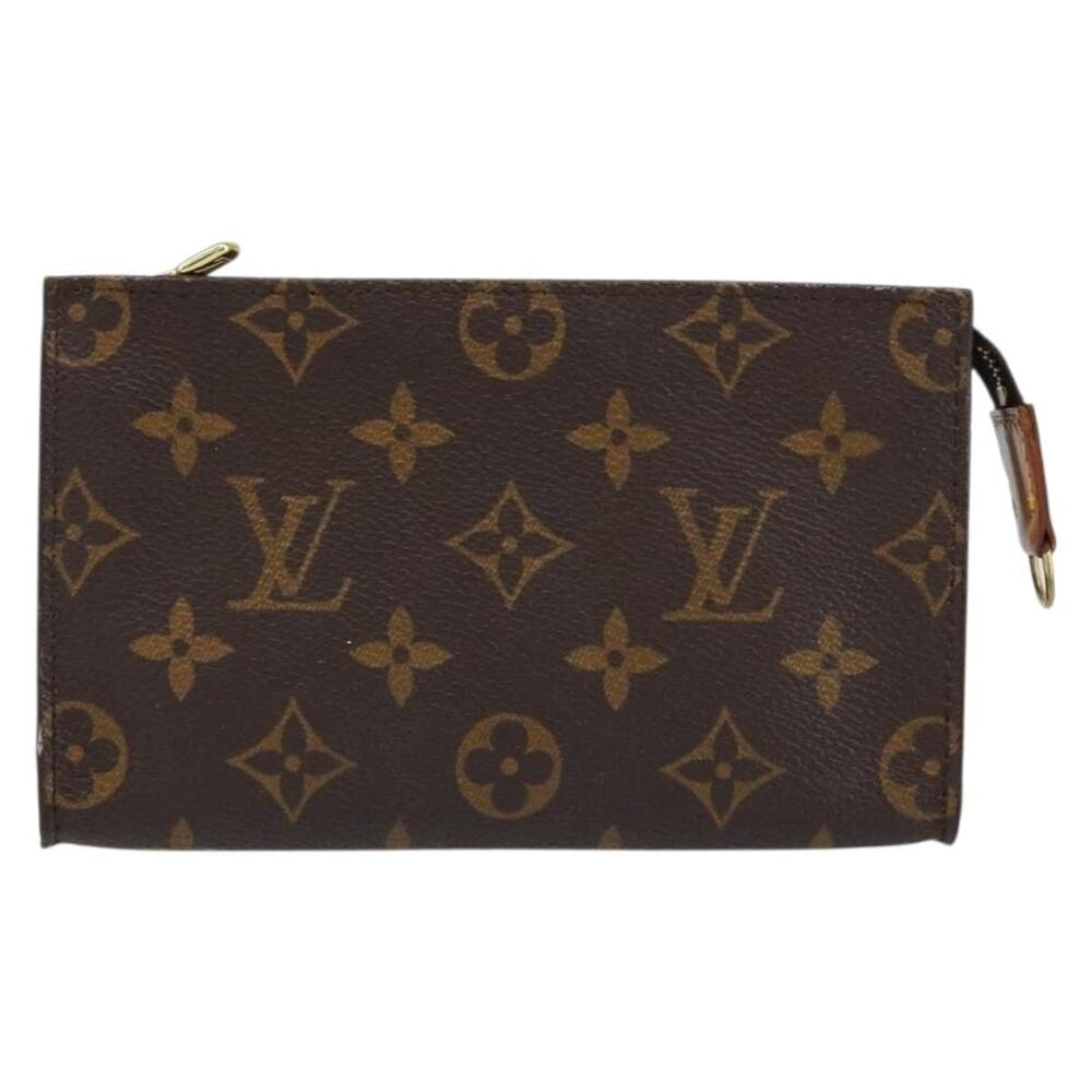 Louis Vuitton Monogram Bucket PM Accessory Pouch Brown